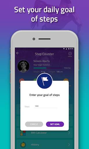 Pedometer & Step Counter :- Th screenshot 5