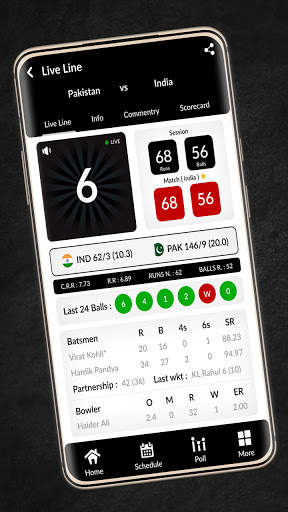 Cricket Live Line : Fastest Cricket Score screenshot 3