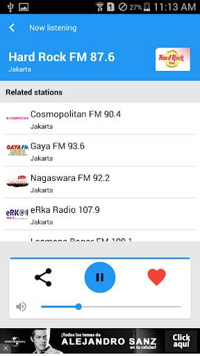 Radio Indonesia screenshot 2