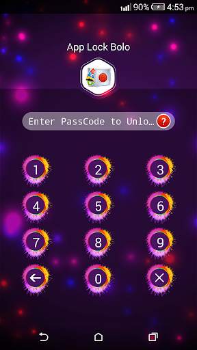 App Lock Bolo : Theme Holi 5 تصوير الشاشة