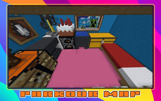 Parkour Maps for minecraft pe 3 تصوير الشاشة
