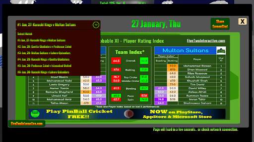 Cricket Pinball PSL 2022 screenshot 8
