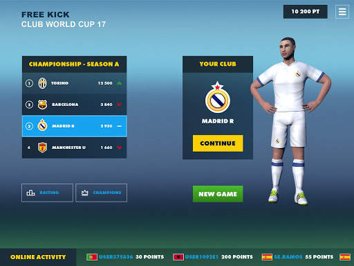 Free Kick Club World Cup 17 screenshot 15