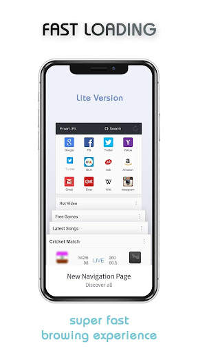 Fast Browser 2021 : New Lite Internet Browser screenshot 2