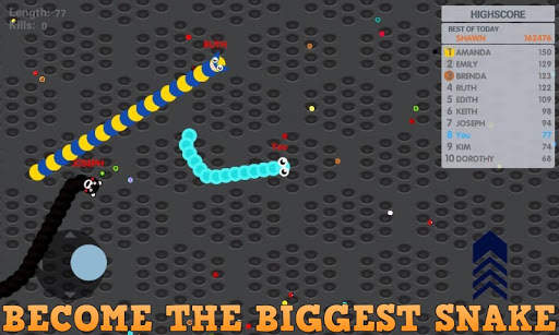 Snake Worm Zone io cacing Slink zone io screenshot 4