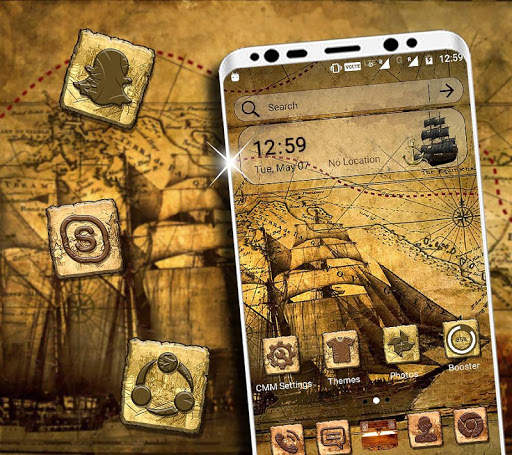 Treasure Hunt Launcher Theme 5 تصوير الشاشة