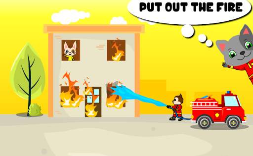 Pups Friends Fire Truck Rescue screenshot 3