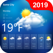 weather  forecast clock and widget for android icon