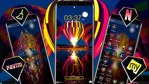 Air Balloon Theme Launcher screenshot 4