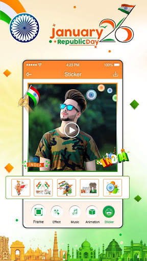 Republic Day Video Maker : 26th Jan. Video Maker screenshot 8