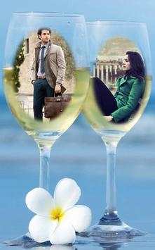 Wine Glass Photo Frame screenshot 2