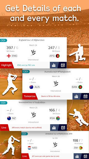 Cricket Live Score, Schedule screenshot 2