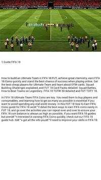 Guide For Fifa 18 screenshot 6