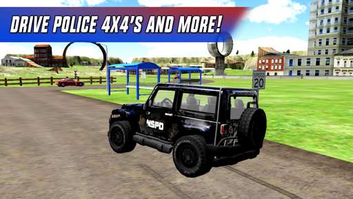 Police Car Chase Offroad screenshot 4
