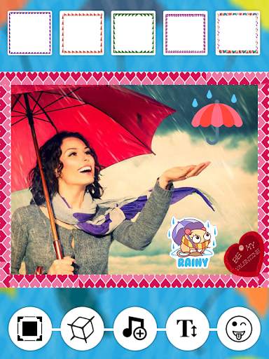 Rainy Photo Video Maker with Music screenshot 6