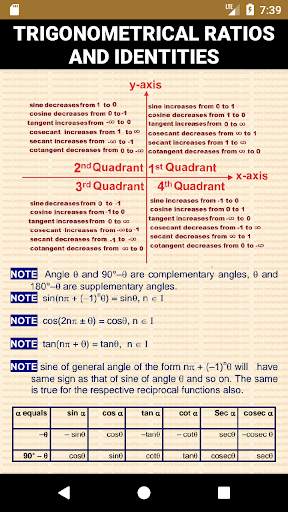 MATHEMATICS COMPENDIUM - FREE VERSION screenshot 5