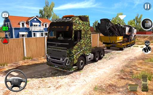 Army Truck Driving Game 2021- Cargo Truck 3D screenshot 2