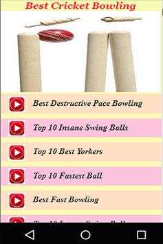 Best Cricket Bowling Videos screenshot 1