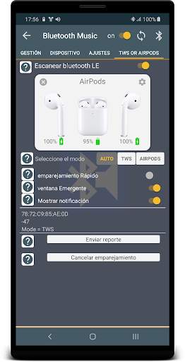 Bluetooth Music  Widget Battery TWS Pods FREE screenshot 6