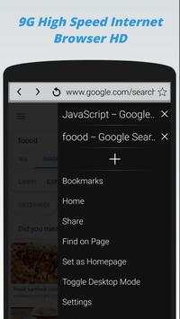 9G Speed Browser: High Speed Internet & Fast screenshot 3