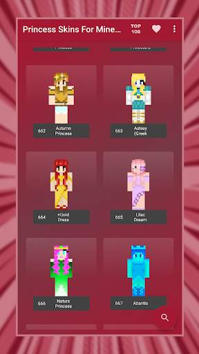 Princess Skins for Minecraft screenshot 3