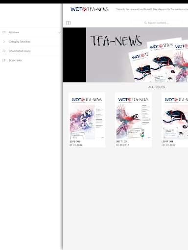 WDT TFA-NEWS screenshot 2