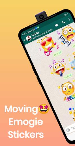 🥰 Moving Sticker - Animated Stickers for whatsapp screenshot 1