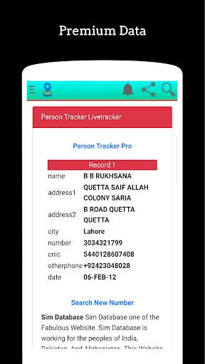 Online SIM Data Tracker screenshot 3