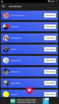 Following - Unfollowers King screenshot 4