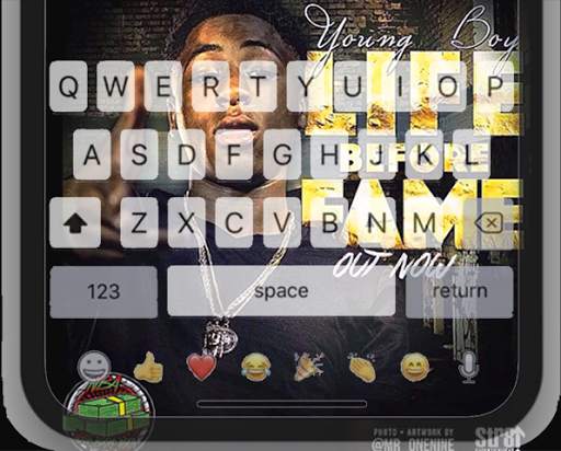 Keyboard of The NBA Youngboy Theme screenshot 1