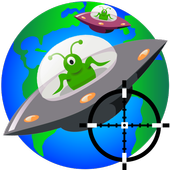 Shoot UFO icon