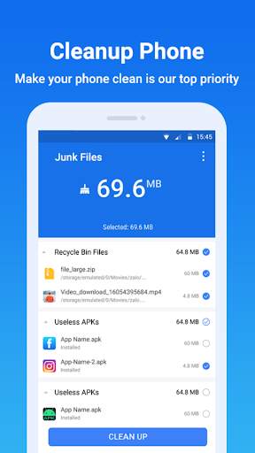 EZ File Explorer - File Manager Android, Clean screenshot 6