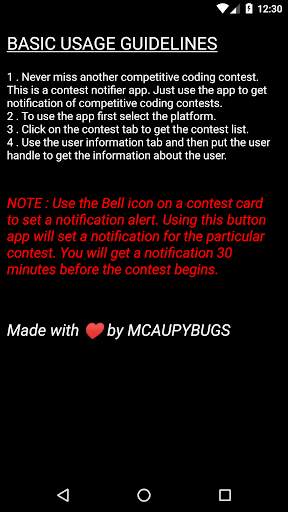 Coding Hub - (Contest Notifier) скриншот 7