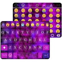 Grand Purple Emoji Keyboard Theme logo