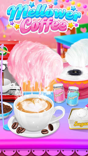 Cotton Candy Desserts - Mellower Coffee screenshot 1