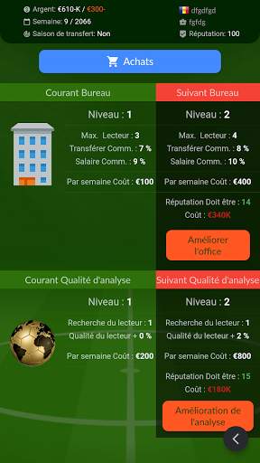 Agent de Joueurs screenshot 5