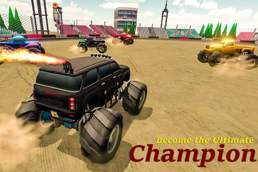 Demolition Derby-Monster Truck 4 تصوير الشاشة