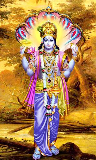 Lord Vishnu Live Wallpaper screenshot 1