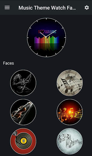 Music Theme Watch Faces screenshot 2