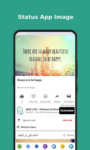 Status saver and share for whatsapp स्क्रीनशॉट 1