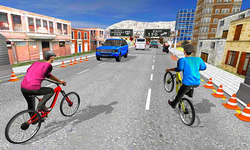 Bicycle Racing Stunt Game 2017 screenshot 2