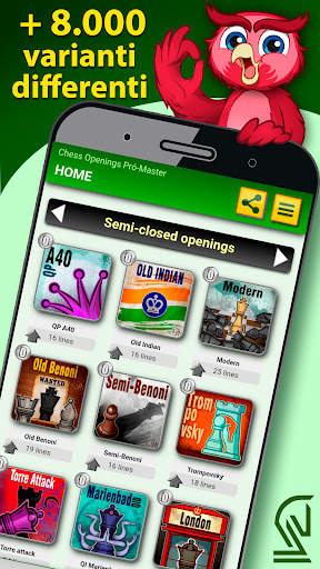 Chess Openings Pró-Master screenshot 2