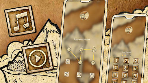 Mountain Sketch Launcher Theme screenshot 4