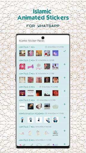 Islamic Animated Stickers For WhatsApp screenshot 1