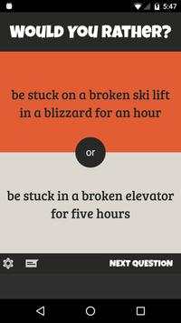 Would You Rather  dirty mode screenshot 4