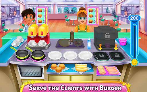 Fast Food Chef Cooking and Serving screenshot 4