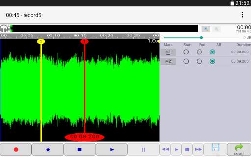 Marks Recorder Lite screenshot 7