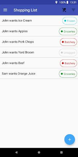 Shopping List screenshot 1