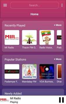 A2Z Myanmar FM Radio screenshot 1