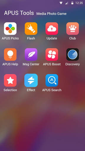 Colorful Simple PhoneX OS - APUS launcher theme screenshot 6